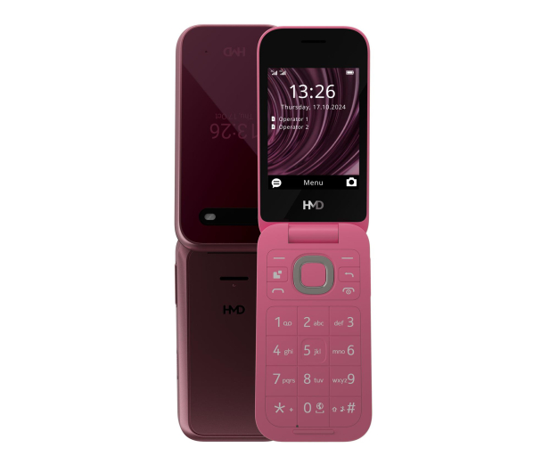 HMD 2660 Flip czerwony - 1322570 - zdjęcie